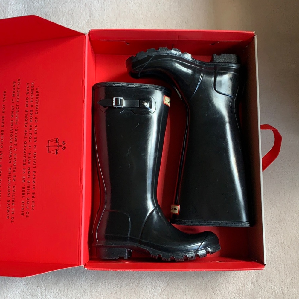 Original Kids Gloss Hunter Boots